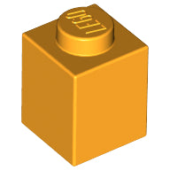 Plaatje in Gallery viewer laden, LEGO® los onderdeel Steen in kleur Helder Licht Oranje 3005