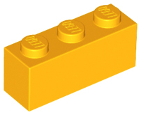 LEGO® los onderdeel Steen in kleur Helder Licht Oranje 3622