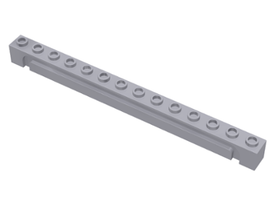 LEGO® onderdeel Steen Aangepast Licht Blauwachtig Grijs 4217