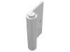 LEGO® los onderdeel Deur in kleur Wit 446