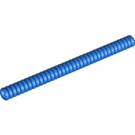 Plaatje in Gallery viewer laden, LEGO® los onderdeel Slang Geribbeld in kleur Blauw 78c12