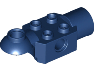 LEGO® los onderdeel Technische Steen Donkerblauw 47452