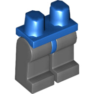 LEGO® los onderdeel Benen in kleur Blauw 970c85
