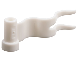 LEGO® los onderdeel Vlag in kleur Wit 4495a