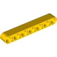 Plaatje in Gallery viewer laden, LEGO® los onderdeel Technische Hefbalk in kleur Geel 32524