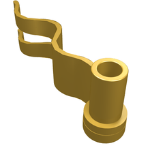 Plaatje in Gallery viewer laden, LEGO® los onderdeel Vlag in kleur Metallic Gold 4495a