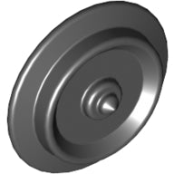 LEGO® los onderdeel Wiel in kleur Zwart 57878