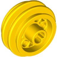 Plaatje in Gallery viewer laden, LEGO® los onderdeel Wiel in kleur Geel 2994