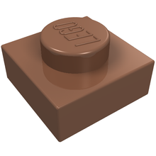 Plaatje in Gallery viewer laden, LEGO® los onderdeel Plaat Algemeen in kleur Licht Bruin 3024