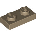 LEGO® los onderdeel Plaat Algemeen Donker Geelbruin 3023