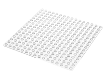 Plaatje in Gallery viewer laden, LEGO® los onderdeel Grondplaat in kleur Doorzichtig 3867