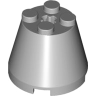 LEGO® los onderdeel Kegel Licht Blauwachtig Grijs 6233