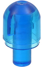 Plaatje in Gallery viewer laden, LEGO® los onderdeel Staaf Doorzichtig Donkerblauw 58176