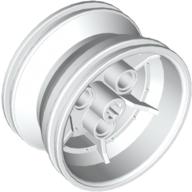 LEGO® los onderdeel Wiel in kleur Wit 41896