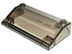 LEGO® los onderdeel Dakpan Algemeen Doorzichtig Zwart 58181