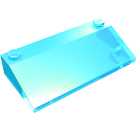 LEGO® onderdeel Dakpan Algemeen Doorzichtig Lichtblauw 58181