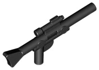 LEGO® los onderdeel Wapen in kleur Zwart 57899