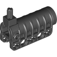 LEGO® los onderdeel Schieten in kleur Zwart 57029c01