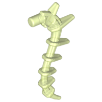 LEGO® los onderdeel Plant & Struik Glow In Dark Opaque 55236