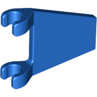 LEGO® los onderdeel Vlag in kleur Blauw 44676