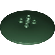 Plaatje in Gallery viewer laden, LEGO® los onderdeel Schaal in kleur Donkergroen 44375a