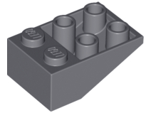 LEGO® Dakpan Omgekeerd Donker Blauwachtig Grijs 3747a