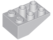 LEGO® Dakpan Omgekeerd Licht Blauwachtig Grijs 3747a