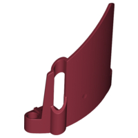 LEGO® los onderdeel Technisch Paneel Donkerrood 44353