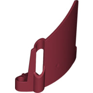 LEGO® los onderdeel Technisch Paneel Donkerrood 44353
