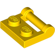 LEGO® los onderdeel Plaat Aangepast in kleur Geel 48336