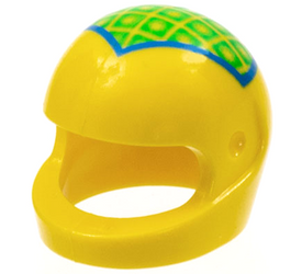 LEGO® los onderdeel Hoofddeksels in kleur Geel 2446pb27