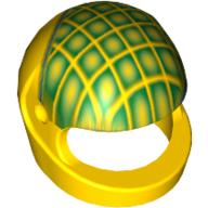 Plaatje in Gallery viewer laden, LEGO® los onderdeel Hoofddeksels in kleur Geel 2446pb27