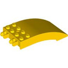 LEGO® los onderdeel Voorruit in kleur Geel 46413