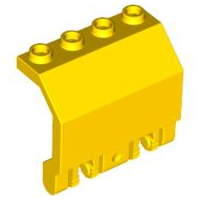 LEGO® los onderdeel Paneel in kleur Geel 44572