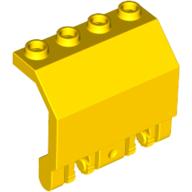 Plaatje in Gallery viewer laden, LEGO® los onderdeel Paneel in kleur Geel 44572