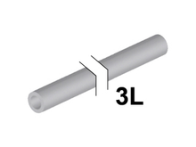 Plaatje in Gallery viewer laden, LEGO® onderdeel Slang Stijf Licht Blauwachtig Grijs 75c03