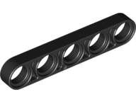 Plaatje in Gallery viewer laden, LEGO® los onderdeel Technische Hefbalk in kleur Zwart 32017
