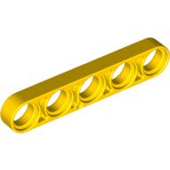 Plaatje in Gallery viewer laden, LEGO® los onderdeel Technische Hefbalk in kleur Geel 32017