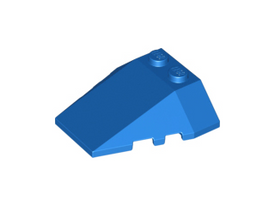 LEGO® los onderdeel Wig in kleur Blauw 48933