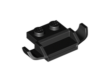 Plaatje in Gallery viewer laden, LEGO® los onderdeel Plaat Aangepast in kleur Zwart 50949