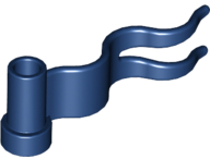 LEGO® los onderdeel Vlag in kleur Donkerblauw 4495b