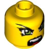 LEGO® los onderdeel Hoofd in kleur Geel 3626bpb0279
