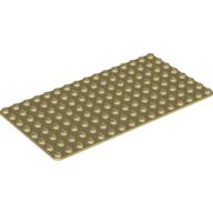 LEGO® los onderdeel Grondplaat in kleur Geelbruin 3865