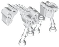 LEGO® los onderdeel Landdier in kleur Wit 59228