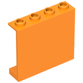 LEGO® los onderdeel Paneel in kleur Oranje 4215b