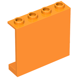 LEGO® los onderdeel Paneel in kleur Oranje 4215b