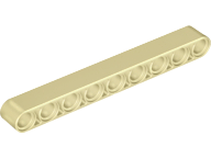 LEGO® los onderdeel Technische Hefbalk Geelbruin 40490