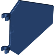 Plaatje in Gallery viewer laden, LEGO® los onderdeel Vlag in kleur Donkerblauw x1435