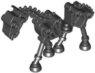 Plaatje in Gallery viewer laden, LEGO® los onderdeel Landdier in kleur Zwart 59228