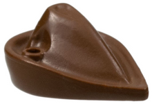 Plaatje in Gallery viewer laden, LEGO® los onderdeel Hoofddeksels in kleur Bruin 4506
